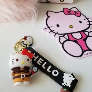 Hello Kitty Inspector Keychain Collectable New Last one!